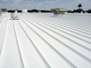 metal roof for commercial business